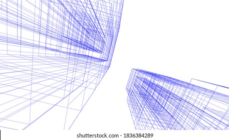 abstract geometric linear architectural background