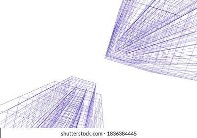 abstract geometric linear architectural background