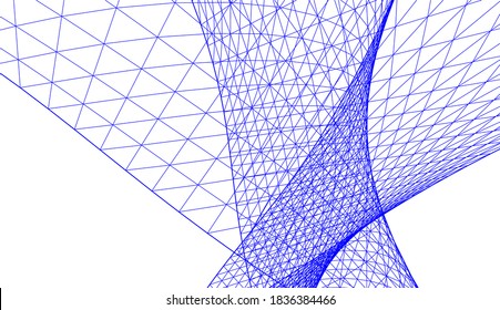 abstract geometric linear architectural background