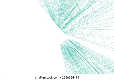 abstract geometric linear architectural background