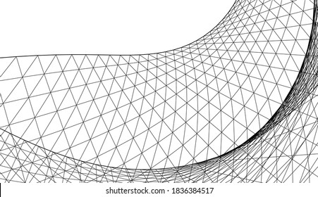 abstract geometric linear architectural background