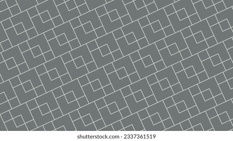 Abstract geometric linear pattern for fabric, banners, surface design, packaging Vector illustration