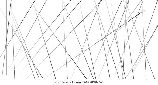 Abstract geometric lines background. Abstract grey and silver random chaotic liens with many squares and triangles shape background.