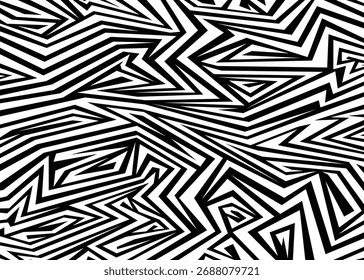 Abstract geometric lines background. Vector illustration art backdrop