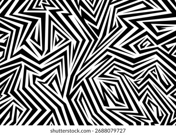 Abstract geometric lines background. Vector illustration art backdrop