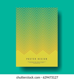 Abstract Geometric Lines Cover Design layout for banners, wallpaper, flyers, invitation, posters, brochure, voucher discount - Vector illustration template