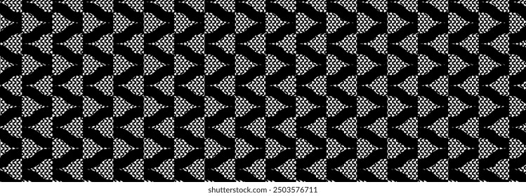 Abstract, Geometric, Lines, curve, wavy pattern, Illustration, vector, alternating overlapping, orderly arrangement background, black and white, banner, website, template, dark.