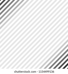 Abstract geometric lines with diagonal black and white stripes. Illustration