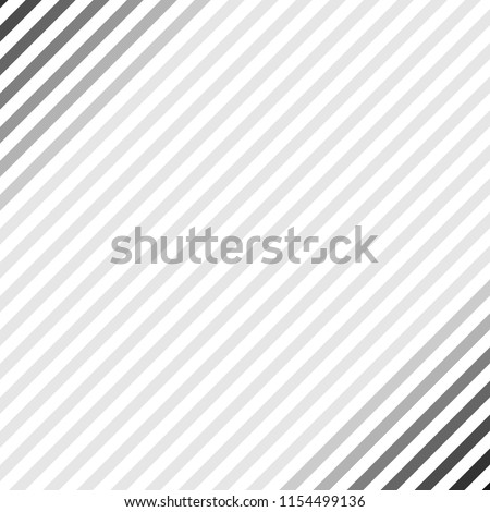 Abstract geometric lines with diagonal black and white stripes. Illustration