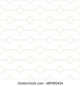 Abstract geometric lines lattice pattern. Seamless vector stylish background. Subtle simple repeating texture.