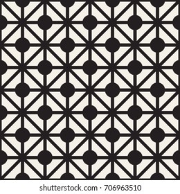 Abstract geometric lines lattice pattern. Seamless vector stylish background.  Subtle repeating texture.