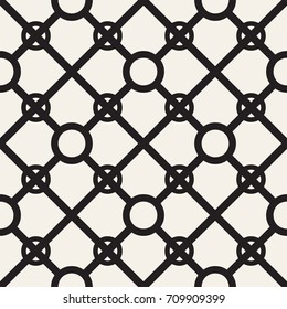 Abstract geometric lines lattice pattern. Seamless vector stylish background.  Subtle repeating texture.