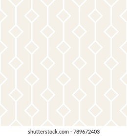 Abstract geometric lines lattice pattern. Seamless vector stylish background.  Subtle repeating texture.
