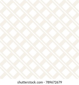 Abstract geometric lines lattice pattern. Seamless vector stylish background.  Subtle repeating texture.
