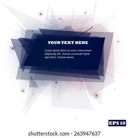 Abstract geometric lines modern grunge vector background.