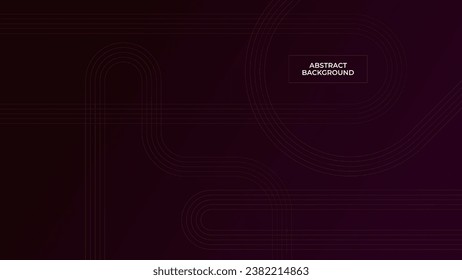 ABSTRACT GEOMETRIC LINES ON BACKGROUND GRADIENT DARK MAROON COLOR DESIGN VECTOR TEMPLATE GOOD FOR MODERN WEBSITE, WALLPAPER, COVER DESIGN 