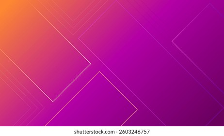 ABSTRACT GEOMETRIC LINES ON BACKGROUND GRADIENT PINK ORANGE COLOR DESIGN VECTOR TEMPLATE GOOD FOR MODERN WEBSITE, WALLPAPER, COVER DESIGN 