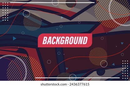 Abstract geometric lines on dark color background. Modern circle lines pattern. Futuristic technology concept. Suit for cover, poster, banner, brochure, header, website