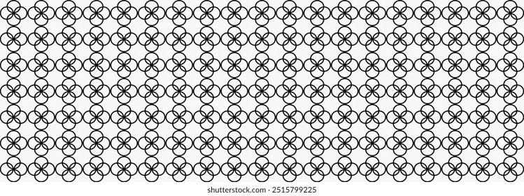 Abstract, Geometric, Lines, pattern, circle, square, Illustration, vector, alternating overlapping, symmetrical, orderly arrangement background, black and white, banner, website, template, dark.