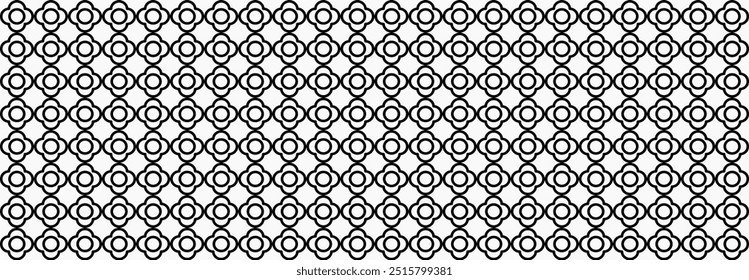 Abstract, Geometric, Lines, pattern, circle, square, Illustration, vector, alternating overlapping, symmetrical, orderly arrangement background, black and white, banner, website, template, dark.
