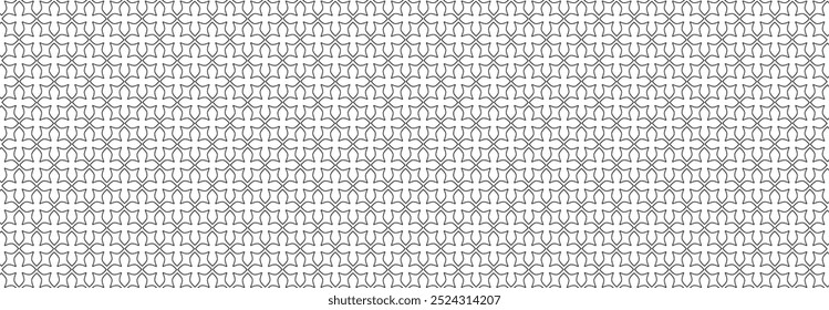 Abstract, Geometric, Lines, pattern, circle, square, Illustration, vector, alternating overlapping, symmetrical, orderly arrangement background, black and white, banner, website, template, dark.