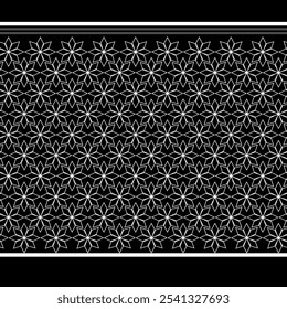 Abstrato, Geométrico, Linhas, Sarong padrão, antigo, Ilustração, vetor, Alternando sobreposição, simétrico, ordenada fundo de arranjo, Preto e branco, banner, site, modelo.
