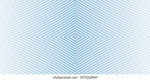 Abstract geometric lines vector background blue colors. Poster or banner technology geometric design
