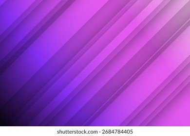 Linhas geométricas abstratas Um fundo de gradiente vibrante em tons de roxo e rosa