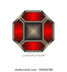 Abstract geometric logo