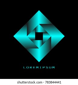 Abstract geometric logo