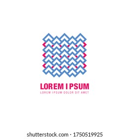 Abstract geometric logo. Concept and design. Vector illustration