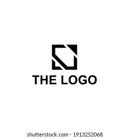 Abstract Geometric Logo Concept Vector. Abstract Simple Logo Template.
