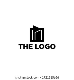 Abstract Geometric Logo Concept Vector. Abstract Simple Logo Template.
