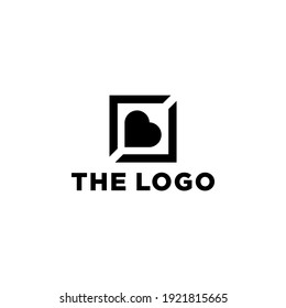 Abstract Geometric Logo Concept Vector. Abstract Simple Logo Template.