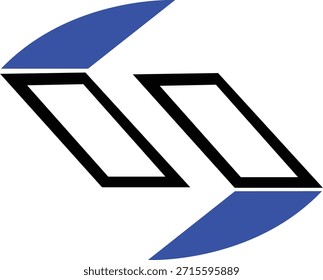 Abstraktes geometrisches Logo-Design-Studio