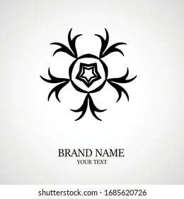 Abstract geometric logo design, Symbol for corporate identity. The name of the campaign. Business logo.