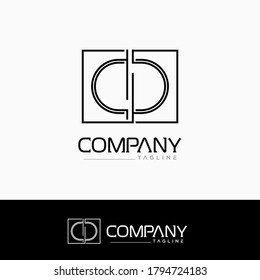 Abstract geometric logo. design vector