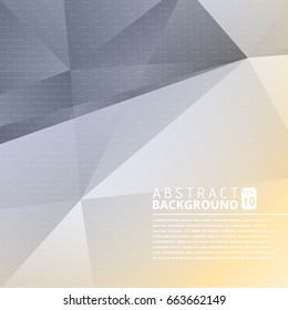 Abstract geometric low poly background modern vector illustration