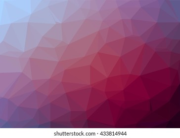 abstract geometric, low poly style vector illustration graphic 