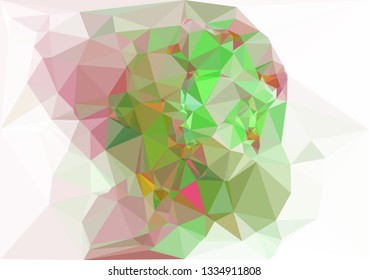 Abstract geometric low polygonal background.