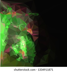 Abstract geometric low polygonal background.