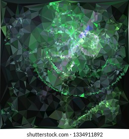 Abstract geometric low polygonal background.
