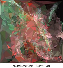 Abstract geometric low polygonal background.