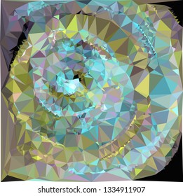 Abstract geometric low polygonal background.