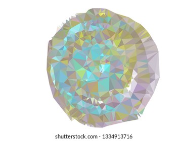 Abstract geometric low polygonal background.