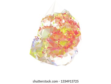 Abstract geometric low polygonal background.