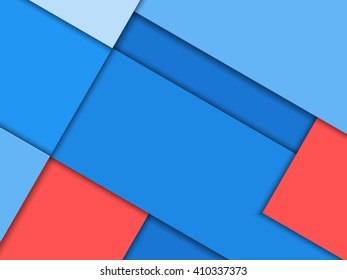 Fondo de diseño de material geométrico abstracto. EPS 10
