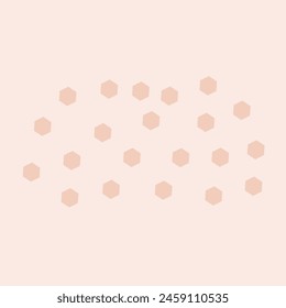 Abstract Geometric Memphis Shape Vector Template Illustration