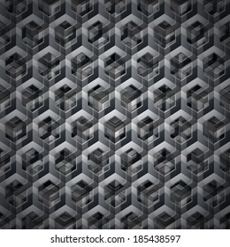 Abstract geometric metallic color pattern. Technical background.