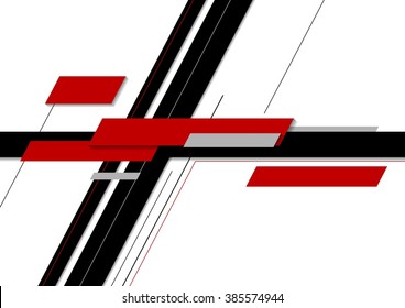 Abstract geometric minimal background. Vector tech design